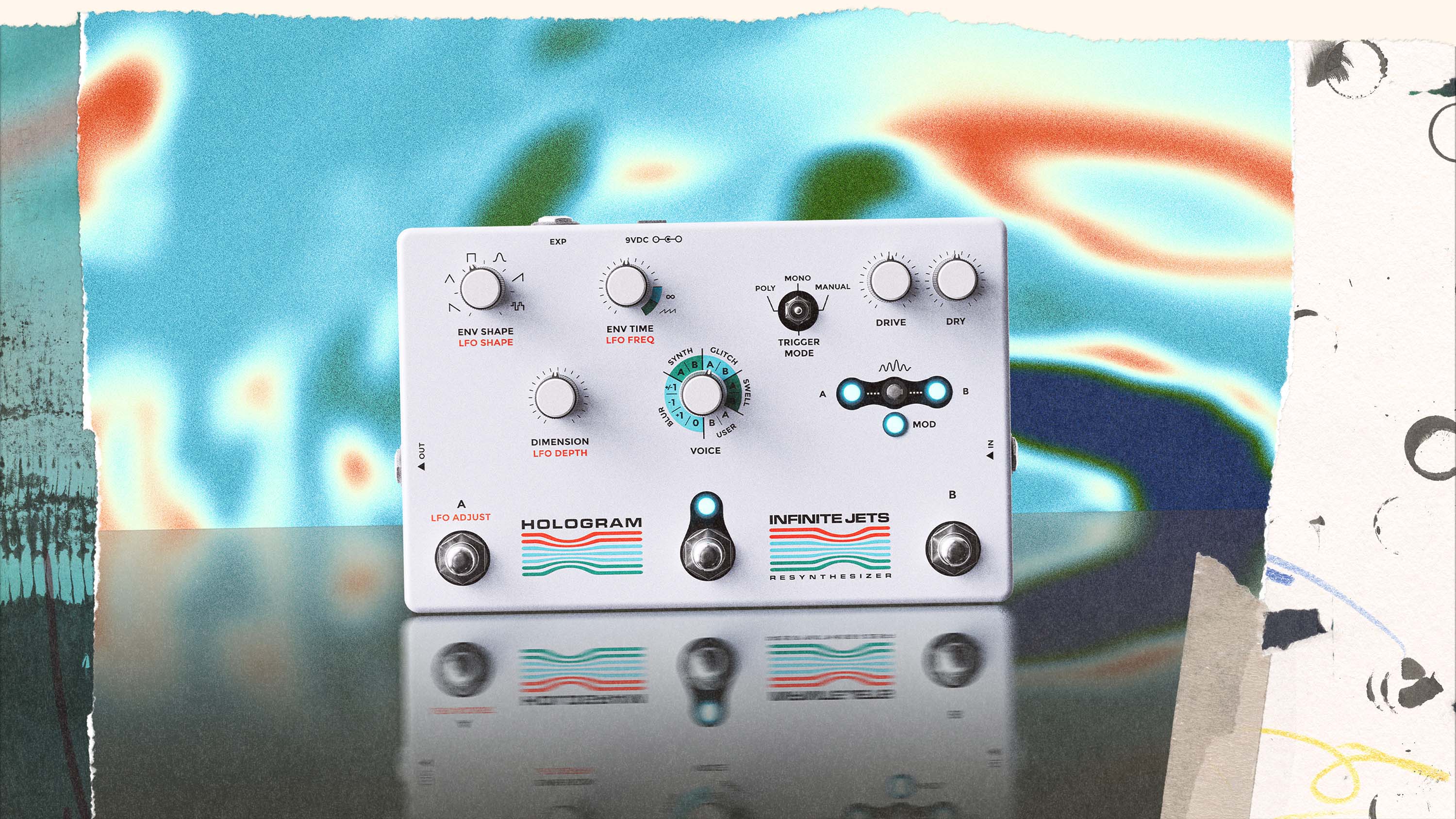 Infinite Jets | Multi-Voice Synth & Glitch Pedal – Hologram