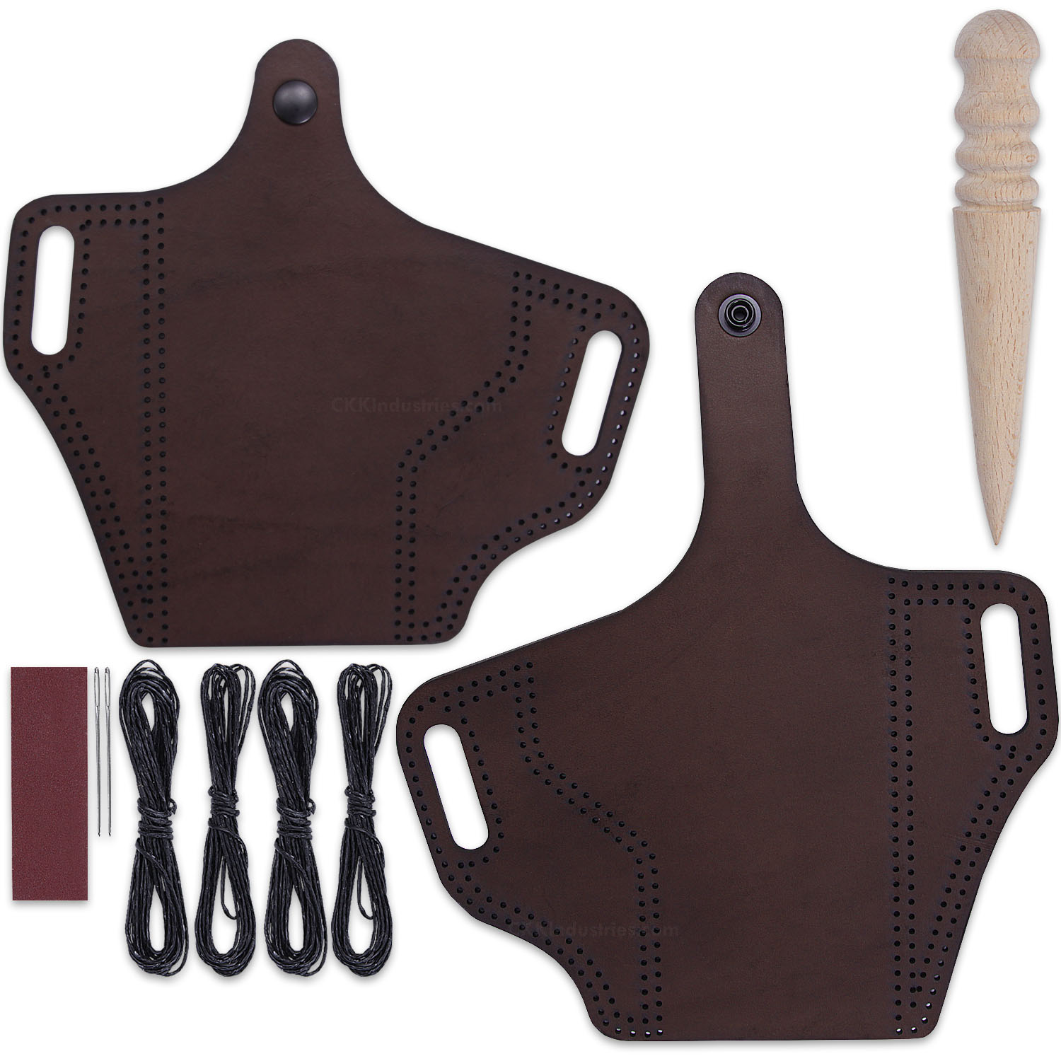Leather Holster Kit for Chiappa Rhino 40DS - (Thumb Break