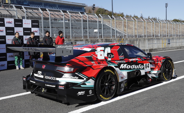 GT500】「Modulo THANKS DAY」にて、64号車Modulo CIVIC TYPE R-GTの