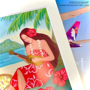 アロハ・ウクレレの絵 | ハワイアン雑貨通販ホノルルマート