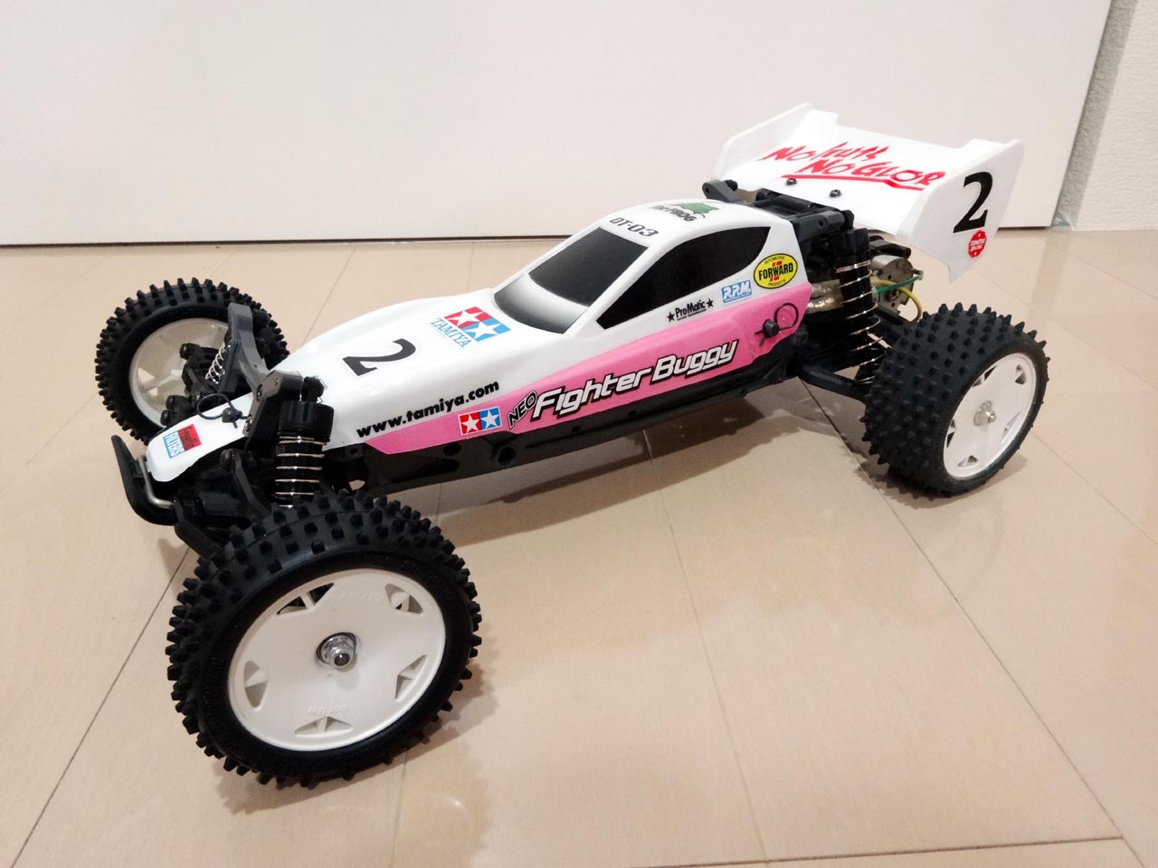 ネオマイティフロッグ（DT-03）のフルベアリング化の注意点