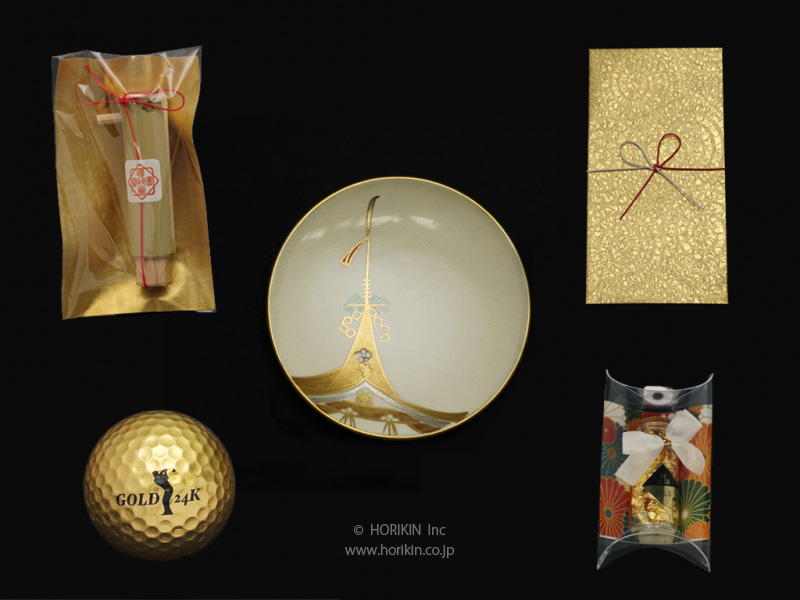 食品用金箔・小物 (Japanese Only) | HORIKIN