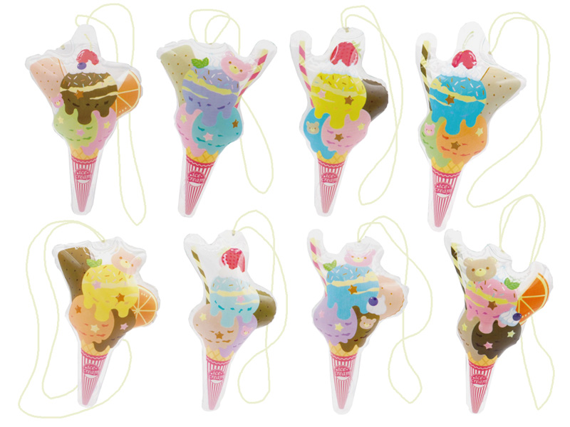 ビニール デリシャスアイスクリームエアーヨーヨー|【堀商店】景品