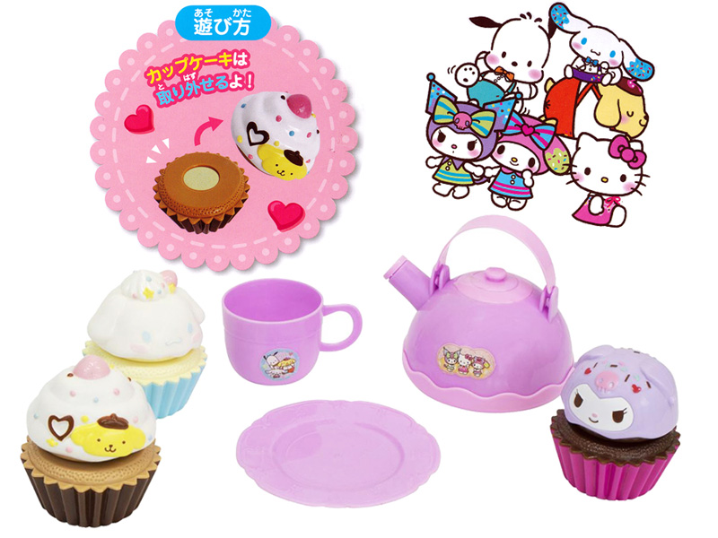 キャラ玩具 サンリオキャラクターズ カップケーキセット|【堀商店