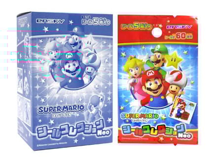 シール スーパーマリオ シールコレクション NEO パック|【堀商店】景品
