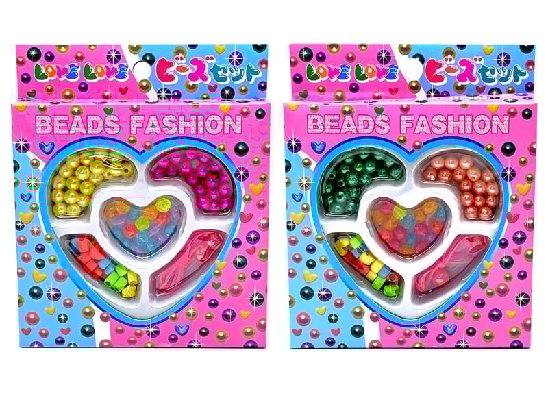 100景品 LOVE LOVE ビーズセット|【堀商店】景品・販促品・お祭り用品