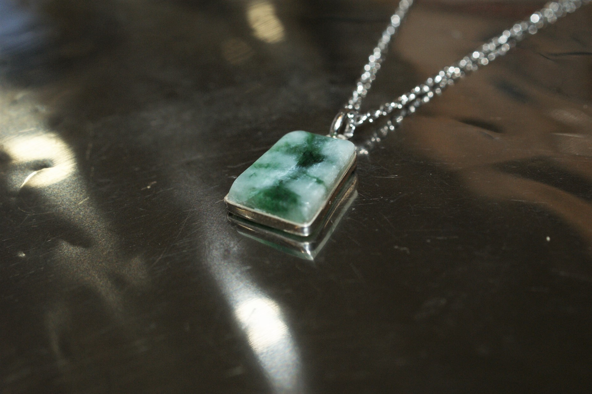 新潟県糸魚川産ヒスイ ハンドメイドネックレス sa1297 | 天然石