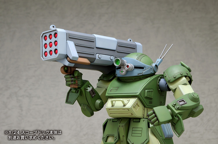 1/24 スコープドッグ用 アップデートパーツセット【コンプリートVer