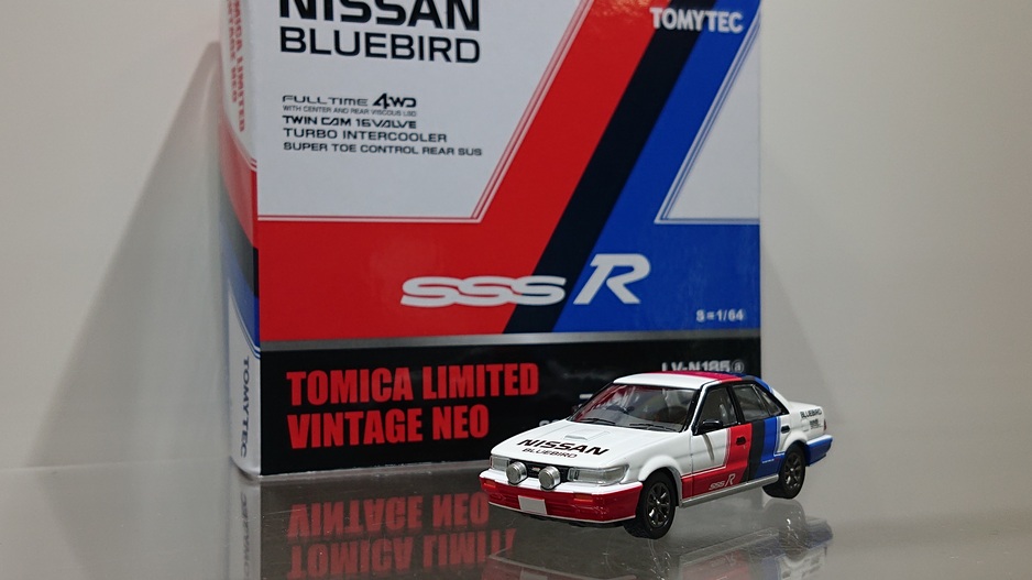 TOMYTEC 1/64 NISSAN BLUEBIRD SSS-R - AXELLWORKS HOBBYTOWN