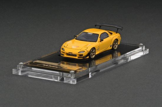 ignition model 1/64 FEED RX-7 (FD3S) Yellow - AXELLWORKS HOBBYTOWN
