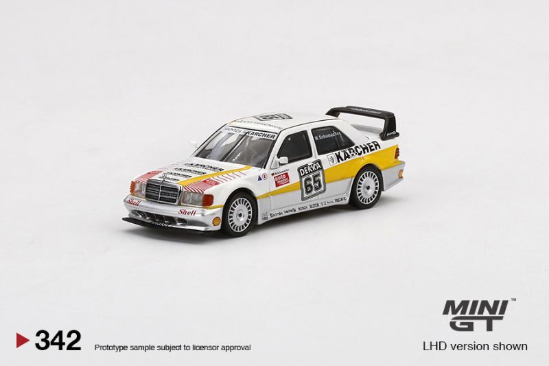 MINI GT 1/64 Mercedes-Benz 190E 2.5-16 Evolution II AMG Motorenbau