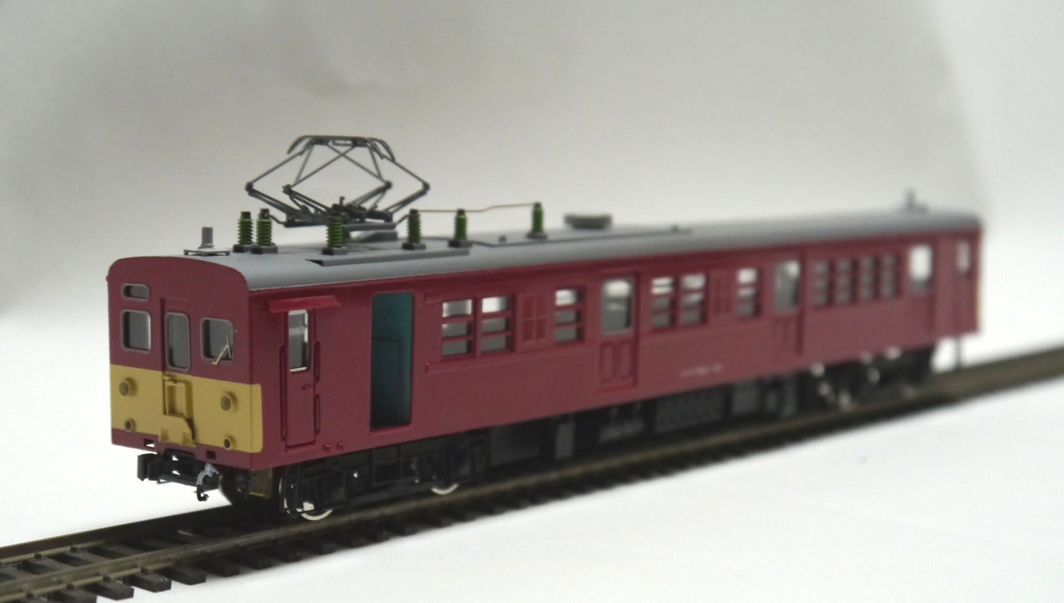 ブラス（真鍮）電車