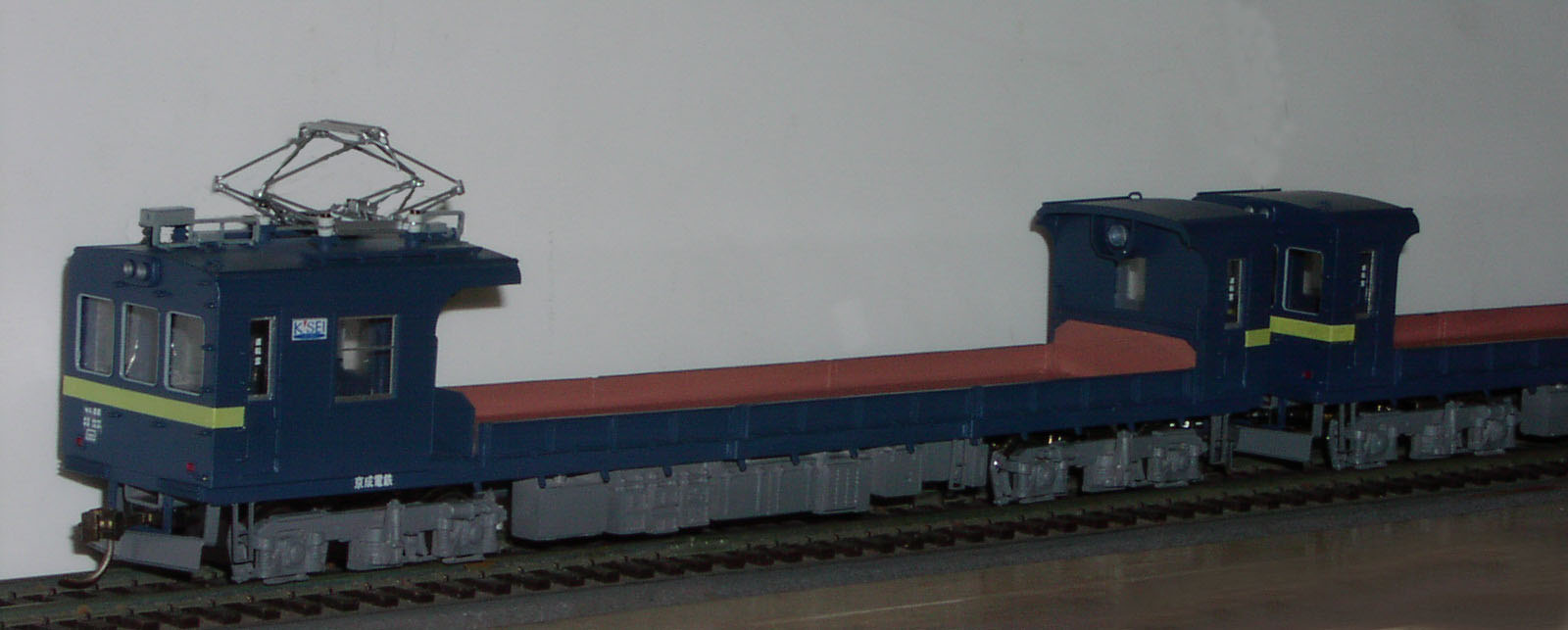 ブラス（真鍮）電車