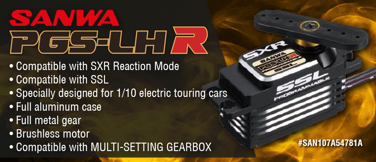 SANWA PGS-LHR Low Profile Servo - HOECO Handels GmbH