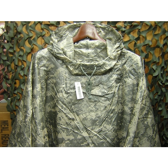 米軍最新 ACU デジタル迷彩 ミリタリーポンチョ ハテナ堂