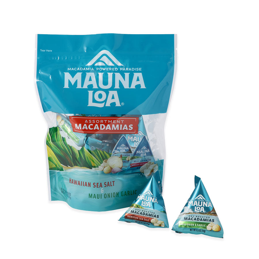 マウナロア マカダミアナッツ ミニアソートバッグ85g – 【ハワイアン