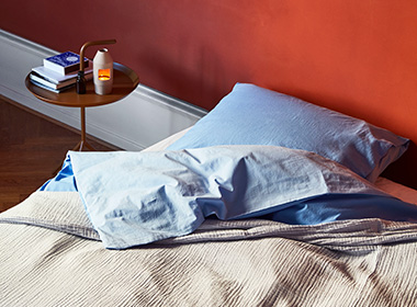 心が満足する、ベッドルームへ