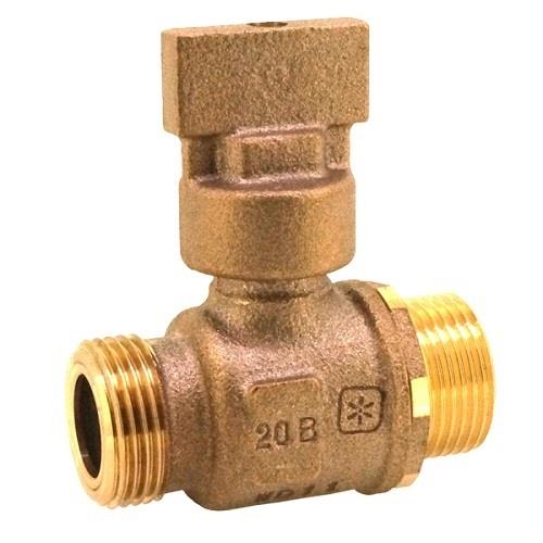 ボール式止水栓乙形ハンドル(左閉じ)[タブチ]の通販 ｜ 配管部品.com