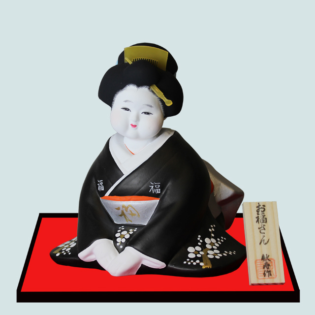 お福さん（小） | 後藤博多人形株式会社