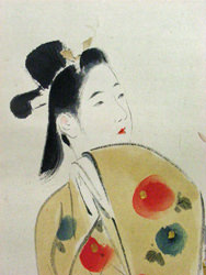 日本画 山川秀峰 - 骨董品 買取り八光堂