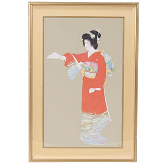 上村松園買取| 最新相場で高く売る TVで有名な古美術 八光堂| 美術品