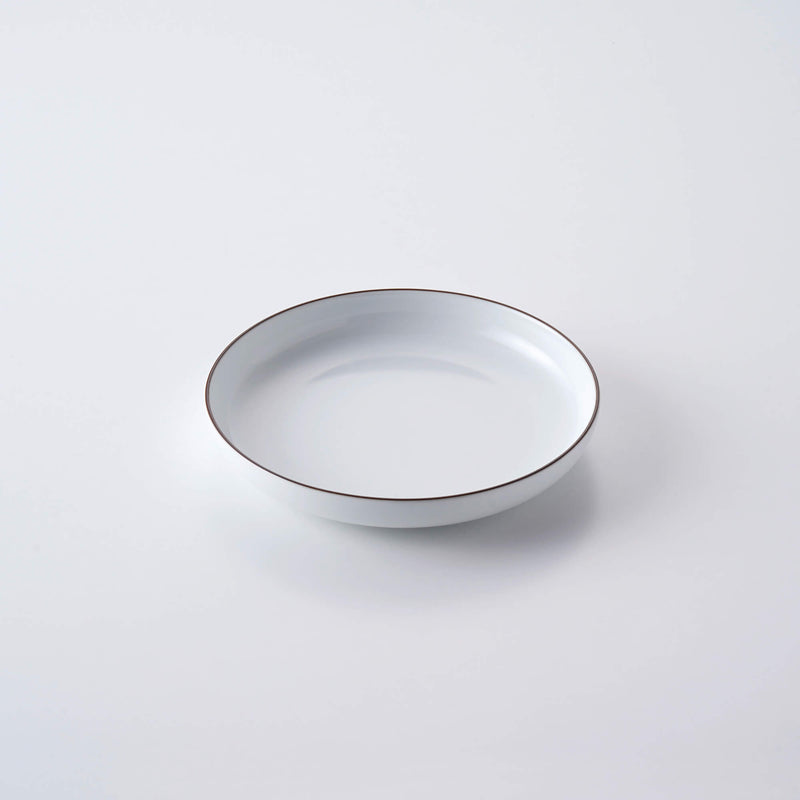 DAYS 18cm深皿 白マット | 白山陶器直営オンラインストア