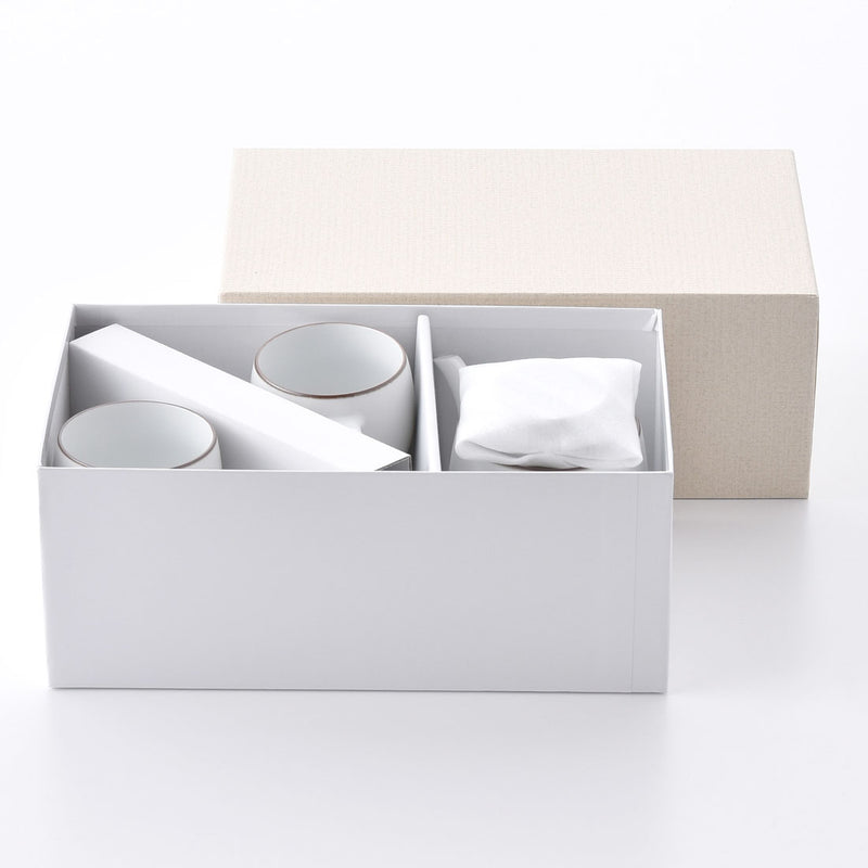 ギフト】クラシック ティーセット 白マット | 白山陶器直営オンライン