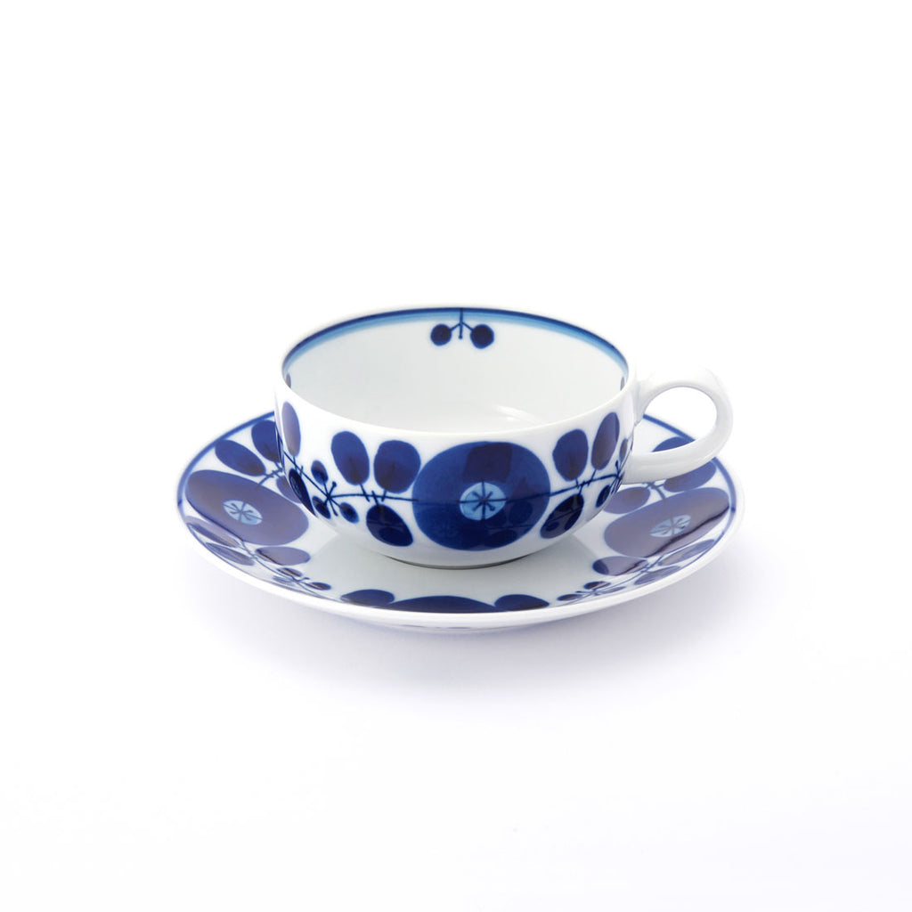 ブルーム ティーカップ&ソーサー | 白山陶器直営オンラインストア
