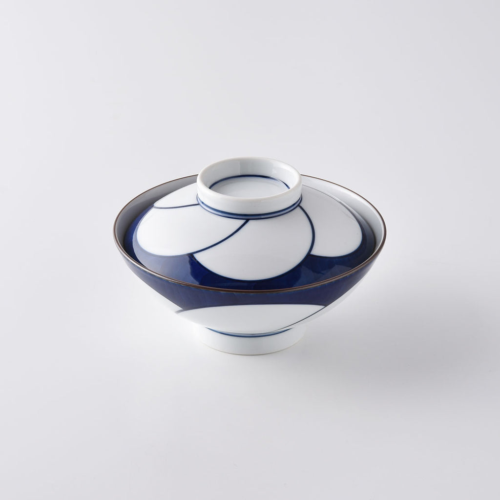 ねじり梅 お茶づけ碗(蓋付) | 白山陶器直営オンラインストア