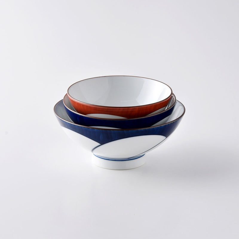 ねじり梅 4寸飯碗 赤 | 白山陶器直営オンラインストア