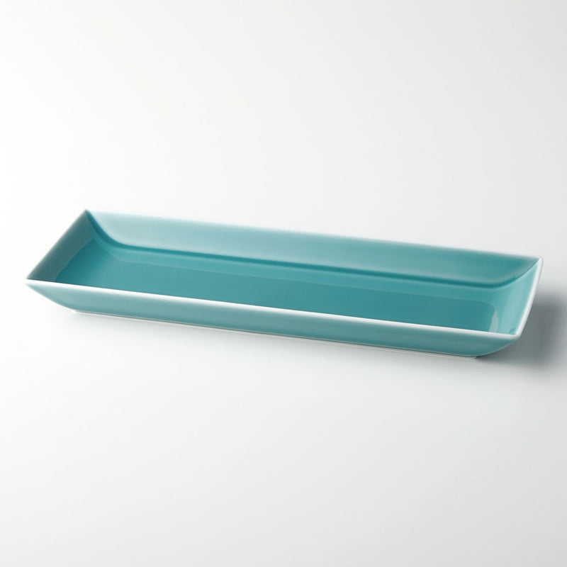 SHIHOU 長角盛付皿 青磁 | 白山陶器直営オンラインストア