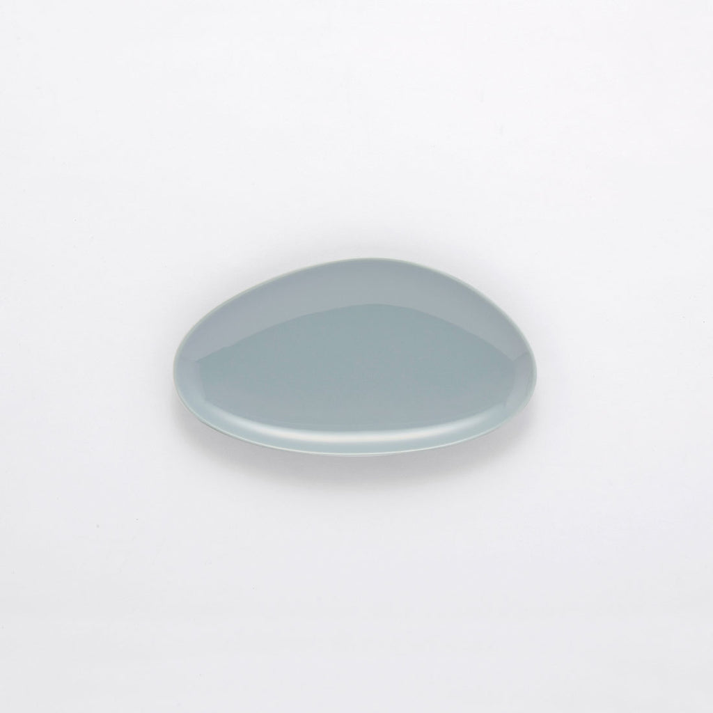 ペトラ ロングプレート(M) グレイ | 白山陶器直営オンラインストア