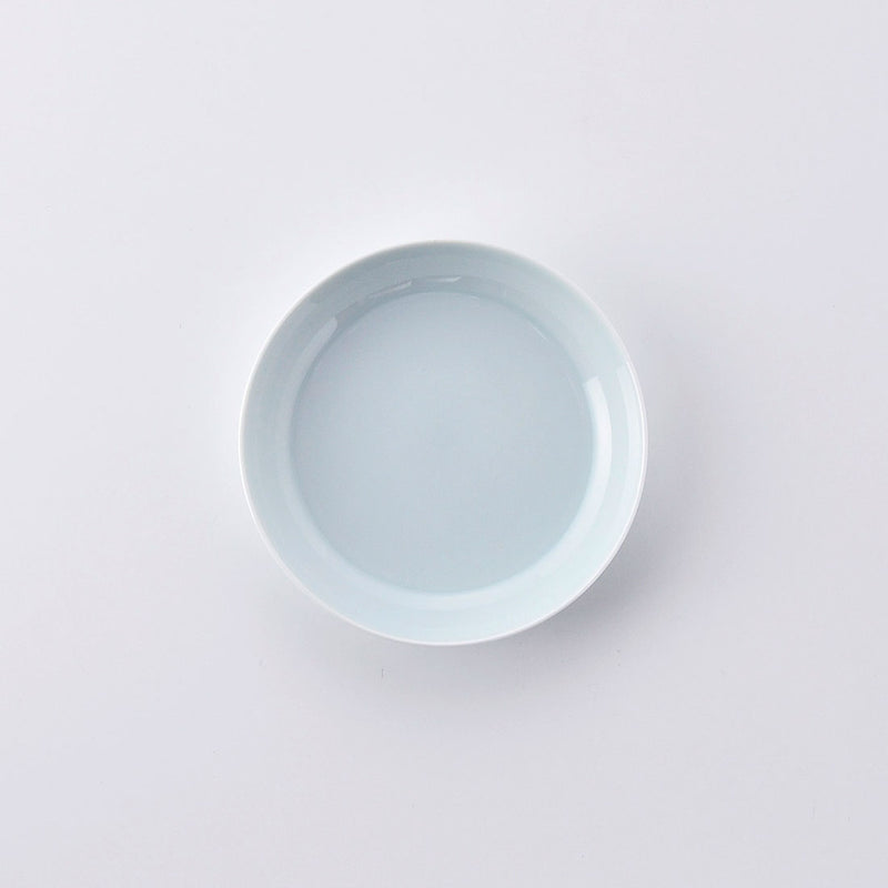 S-line 15cmプレート 青白釉 | 白山陶器直営オンラインストア