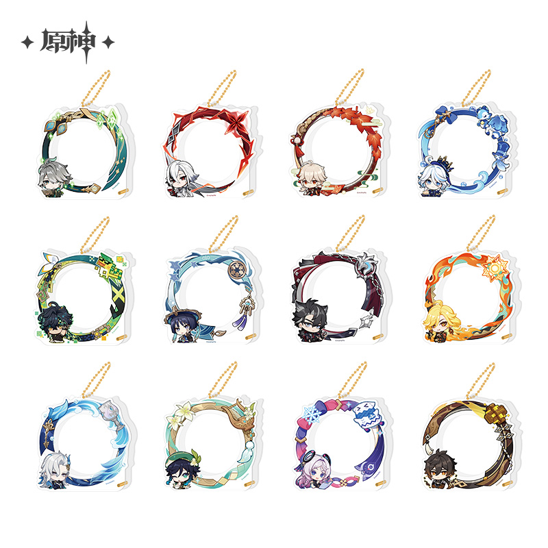 原神 48pt】原神 缶バッジフレーム Vol.3 - HAKUTEA