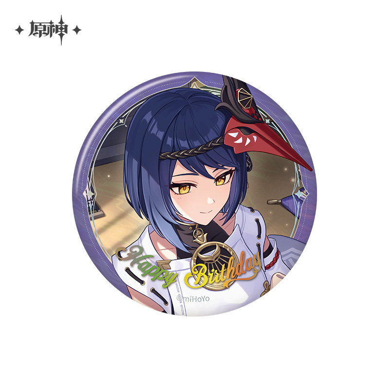 原神 15pt】原神 命定の日 2025生誕祭 缶バッジ Vol.2【予約6月中旬