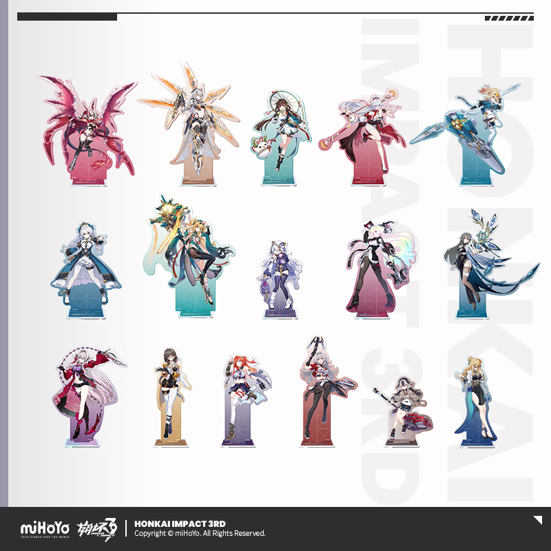 3rd 48pt】崩壊3rd 第二部 立ち絵 アクリルスタンド｜HAKUTEA