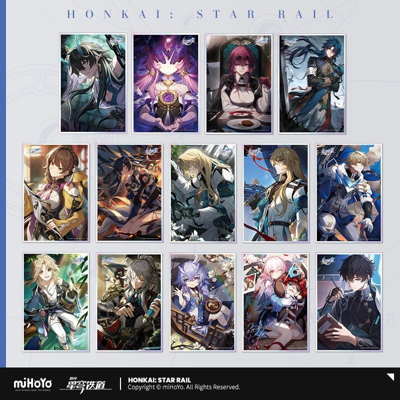 崩壊：スターレイル 光円錐 アクリル色紙 Vol.1｜HAKUTEA