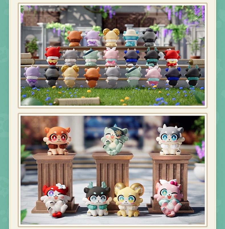 崩壊：スターレイル キメラ ミニフィギュアVol.1 ランダム4点セット