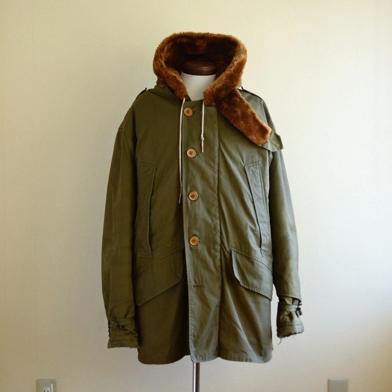 1940s US AAF TYPE B-11フライトジャケット 表記40 - 古着屋HamburgCafe