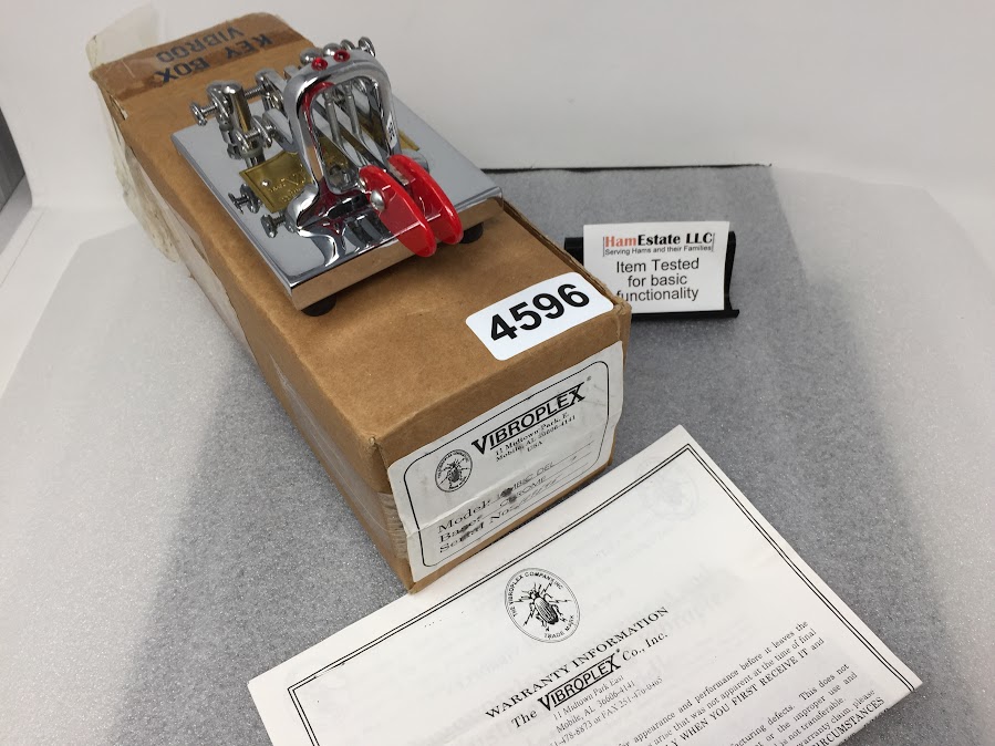 Vibroplex Iambic -D Paddle | Ham Radio Estate Planning