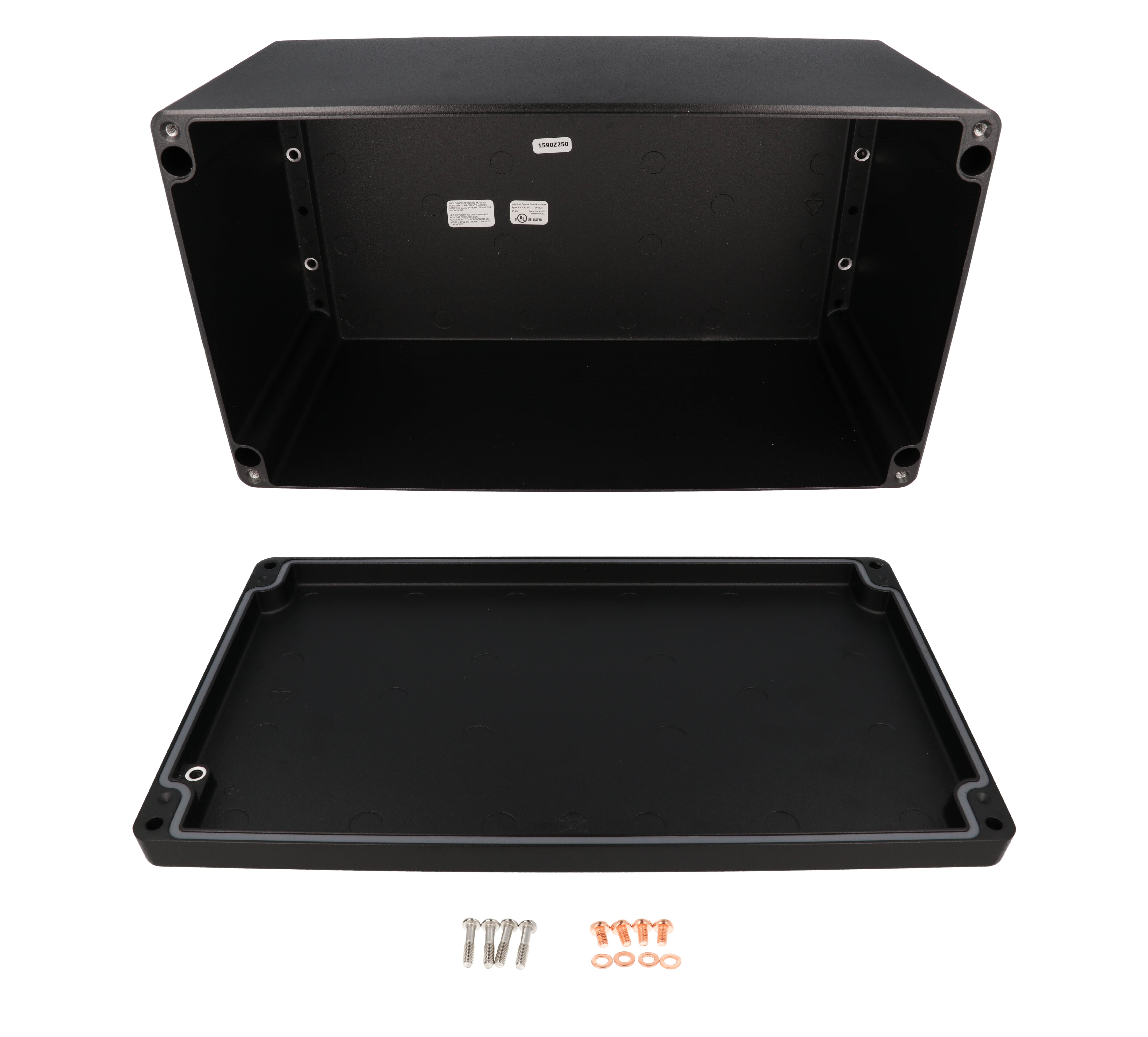 1590Z250BK - Hammond Mfg.