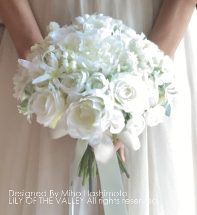 造花クラッチブーケ オールラウンド セミオーダータイプ | LILY OF THE