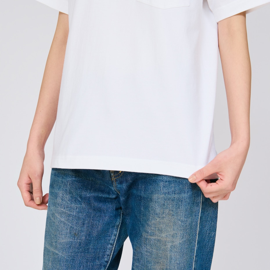 ビーフィーポケットTシャツ ホワイト | ヘインズの公式通販サイト