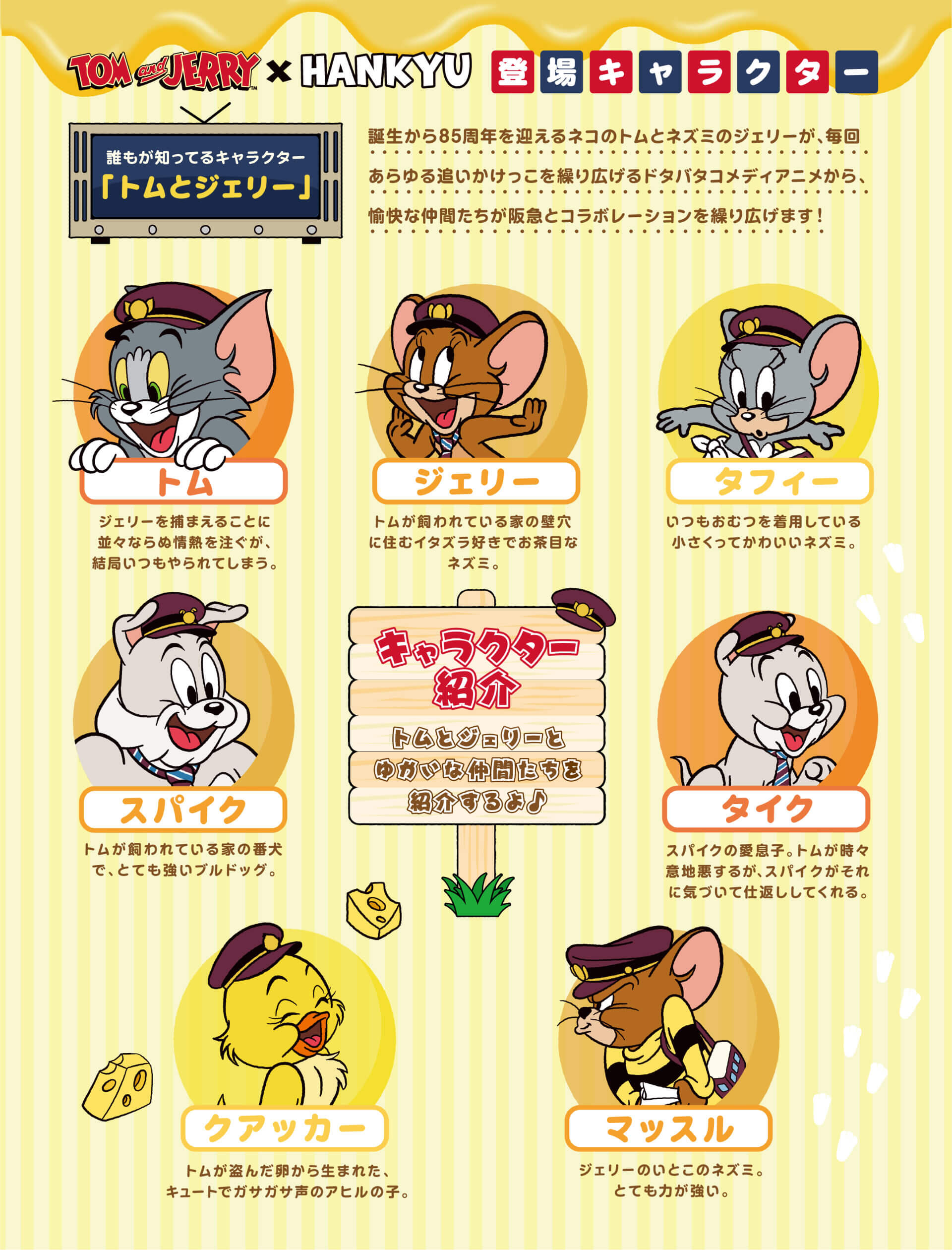 トムとジェリー×阪急電車」コラボキャンペーン | コラボラッピング電車