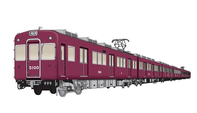 5100系誕生50周年記念！オリジナル車両装飾&グッズ発売決定