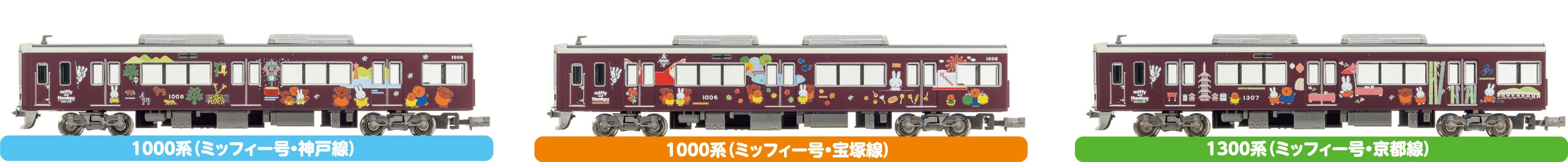 10月5日（水）12時受注開始】「ミッフィー号」鉄道模型（Nゲージ）発売