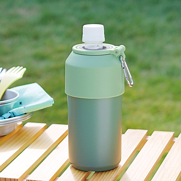 ハンドル付きペットボトルサーモキーパー【最安値878円】｜ノベルティ