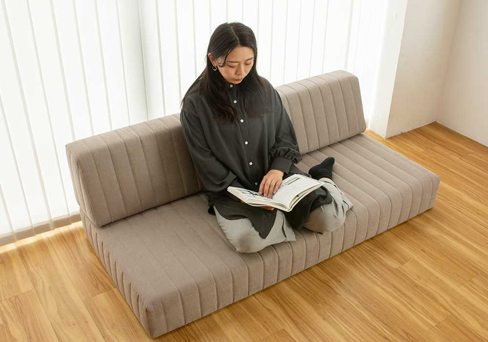 つみきソファコンパクト本体注文ページ｜ローソファ専門店HAREM