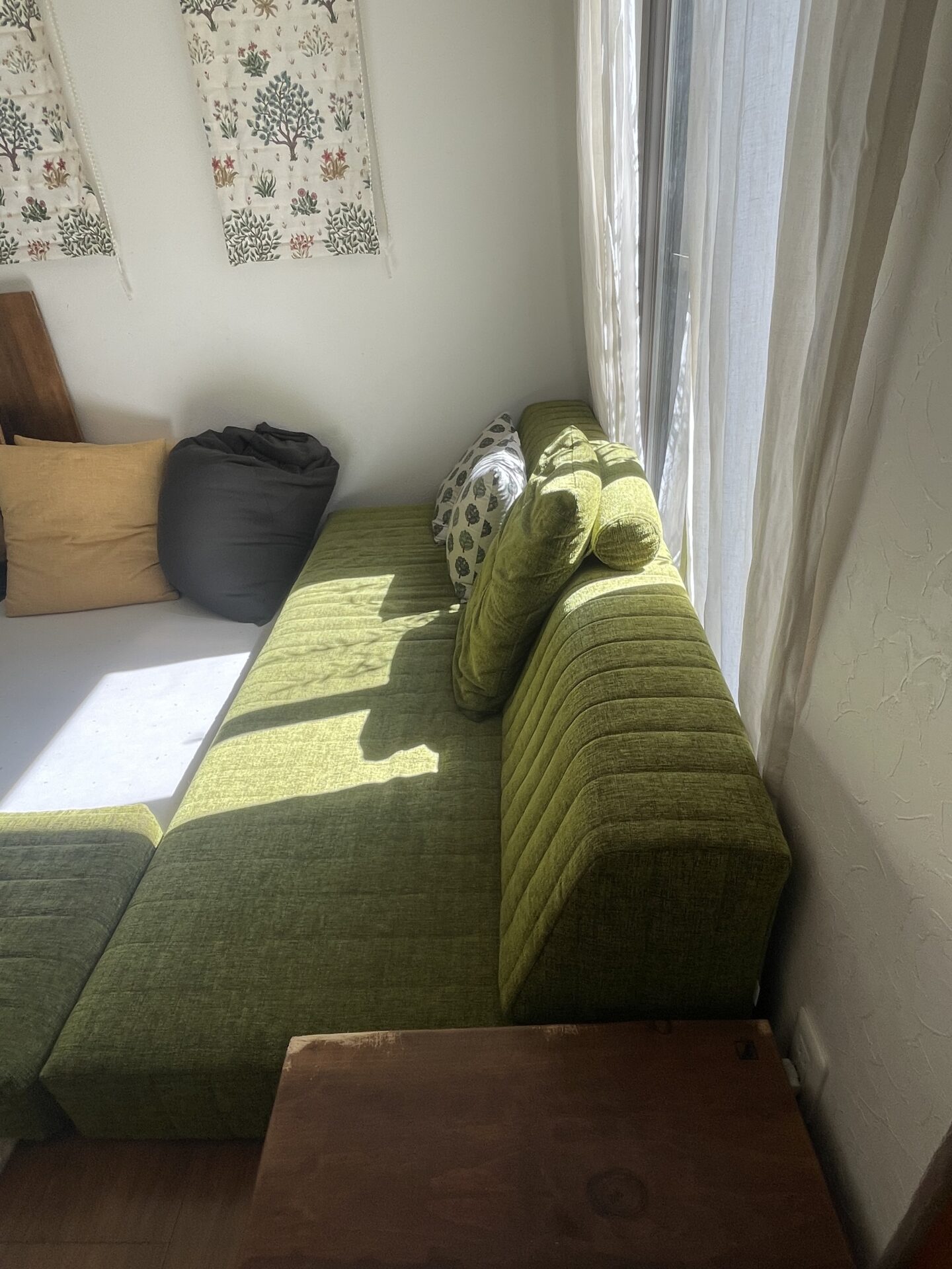 10年思い続けたつみきソファで、これからの10年も幸せな日々に