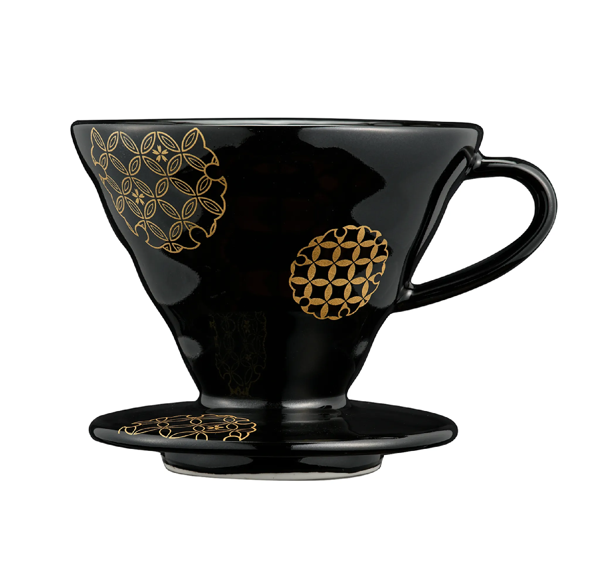 セラミックドリッパー 02 七宝ブラック｜耐熱ガラスのHARIO（ハリオ）